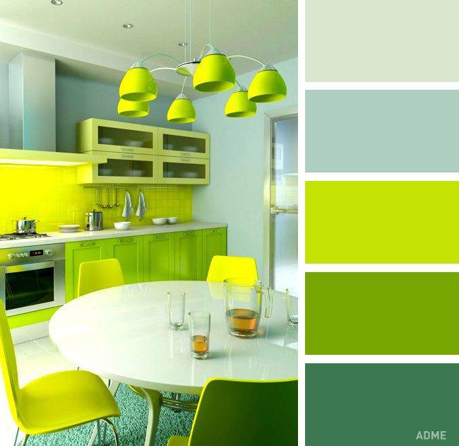 Дизайн идеальных сочетаний цветов в интерьере кухни
