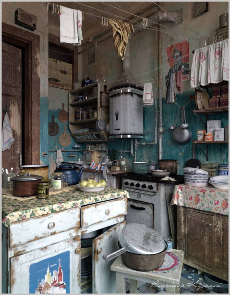 Советская кухня интерьер: 91+ идей стильного дизайна