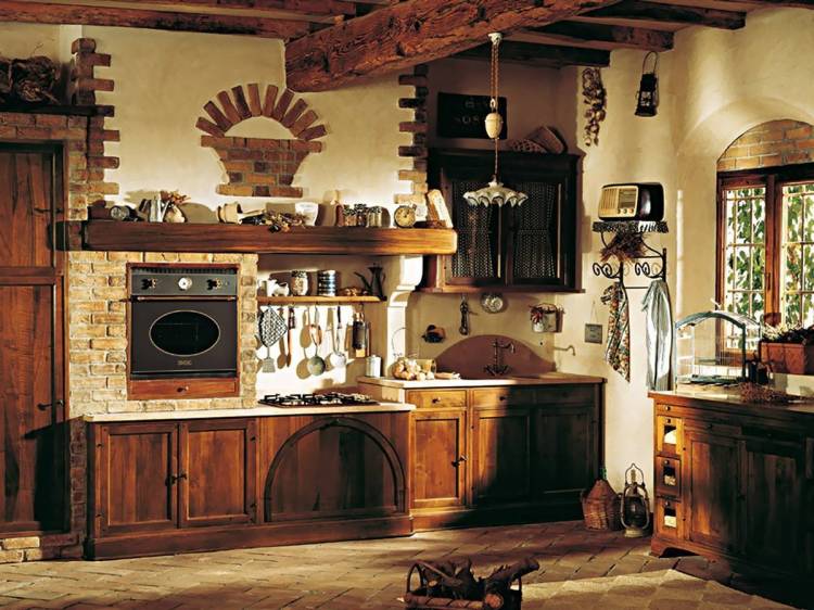 Кухонный гарнитур под старину
