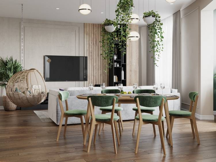 Как оформить дизайн интерьера своей квартиры в эко-стиле?