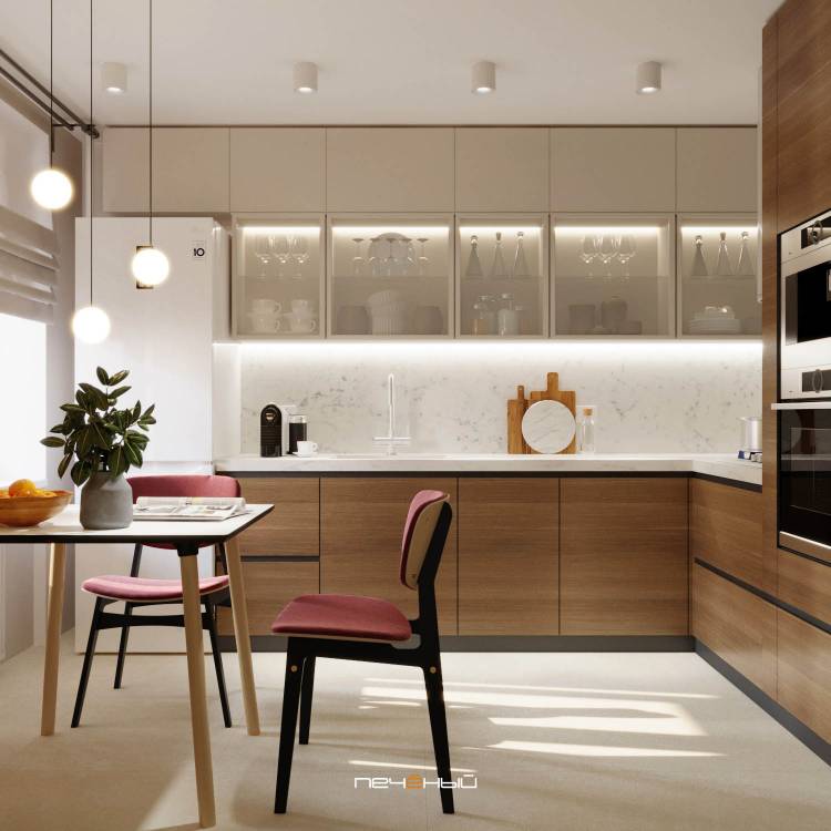 Красивые кухни в современном стиле: 106+ идей дизайна