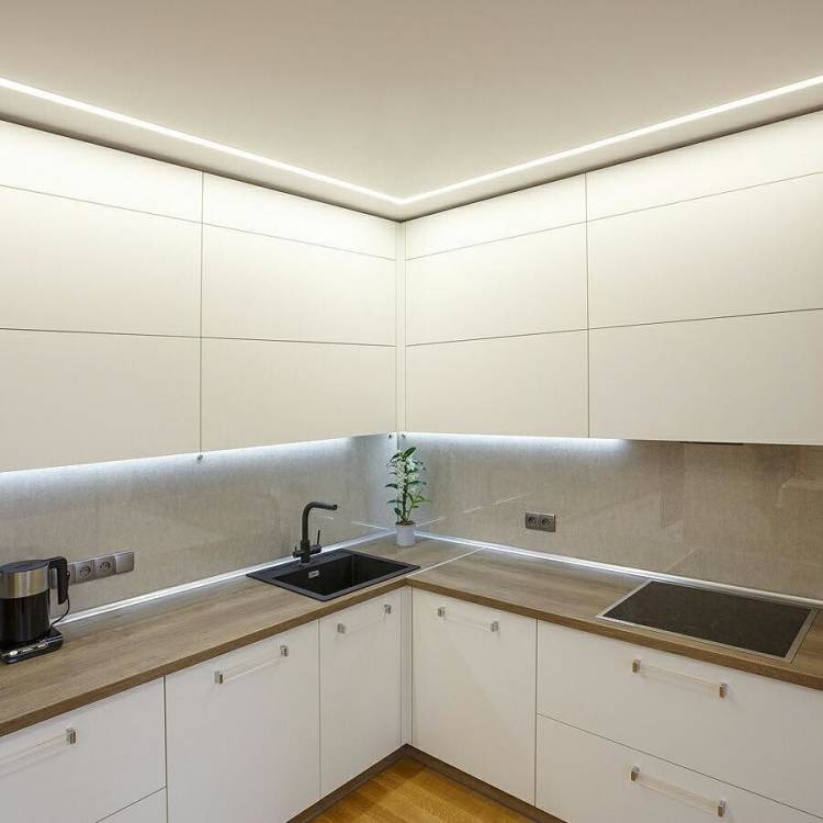 Красивая белая кухня: 90+ идей стильного дизайна