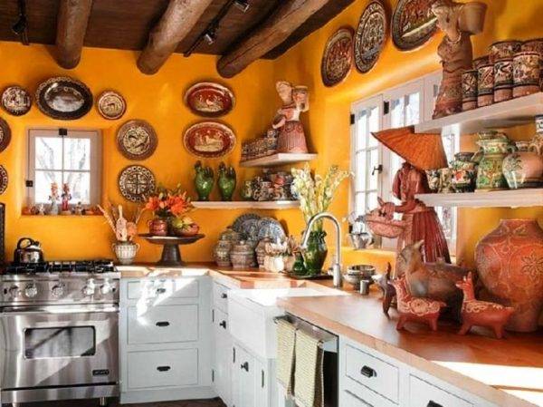 Кухня в мексиканском стиле