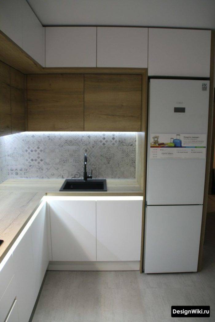Маленькая кухня в современном стиле: 116+ идей дизайна