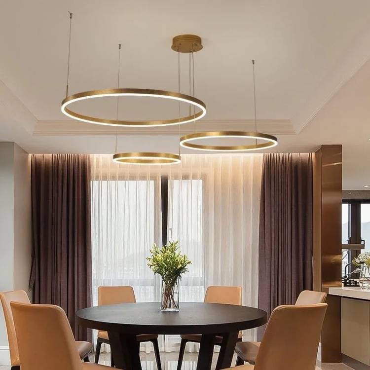 Дизайн современные модные светодиодные подвесные светильники для гостиной, столовой, кухни, люстры, подвесные потолочные светильники, Декор, полярные люстры для фой