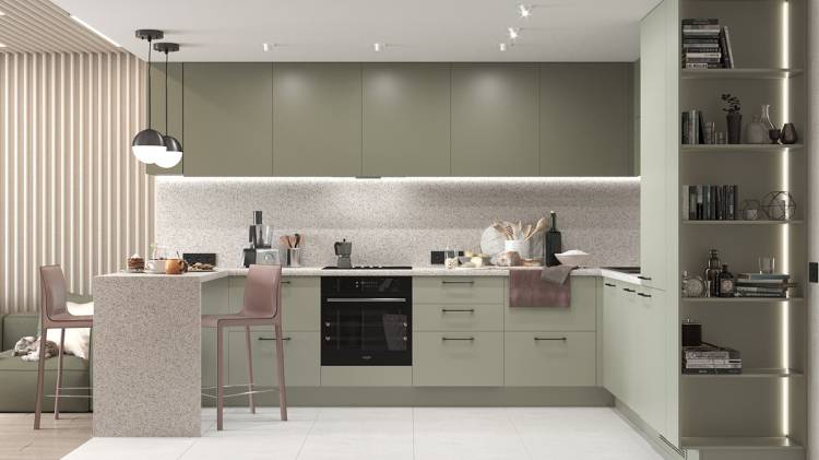 Тренды и новые цвета в дизайне современных кухонь