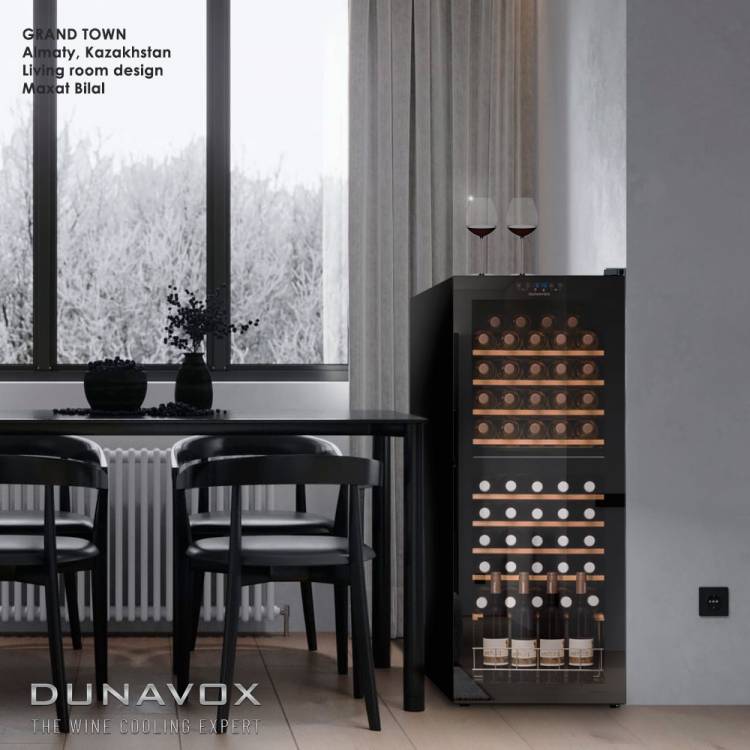Отдельностоящий винный шкаф Dunavox DXFH
