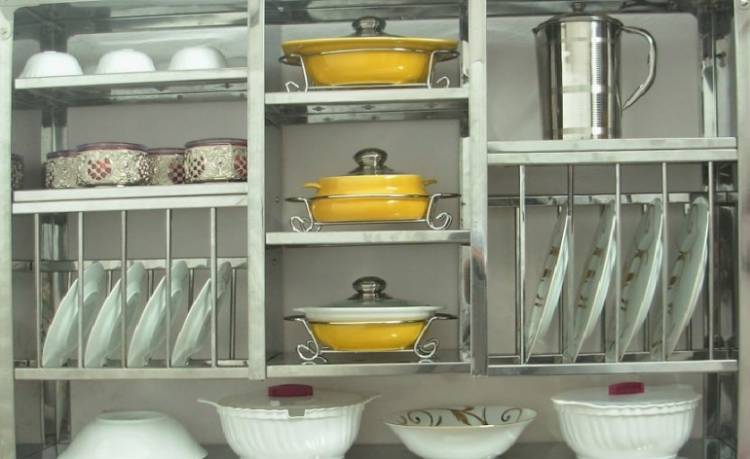 Как выбрать напольный кухонный шкаф для посуды много фот