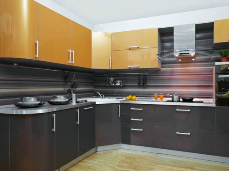 Дизайн кухни с угловым гарнитуром, фото, преимущества угловых кухонь в маленьких помещениях