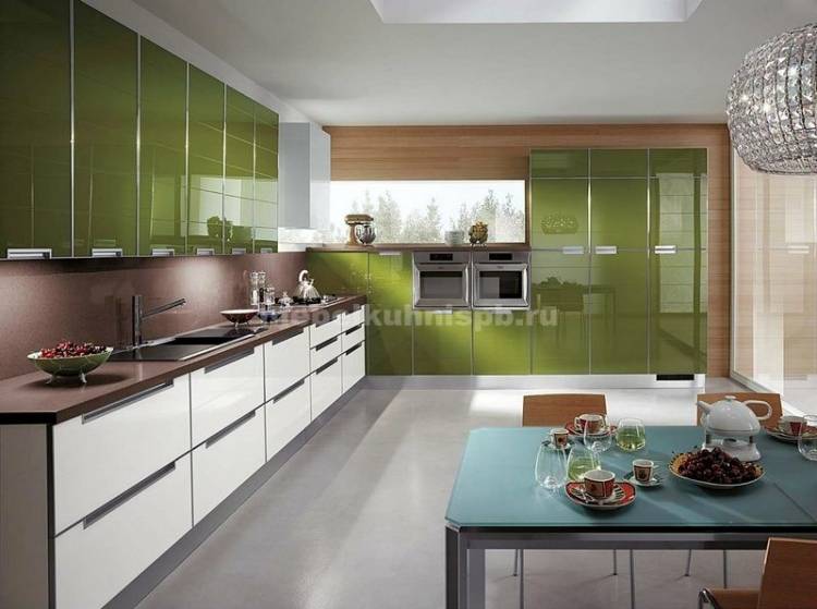 Кухни оливкового цвета от производителя, мебель для кухни оливкового цвета, кухню цвета олива в Санкт-Петербурге в СПб