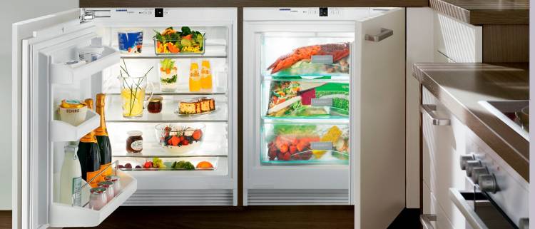 Узкий холодильник для маленькой кухни: 82 фото дизайна