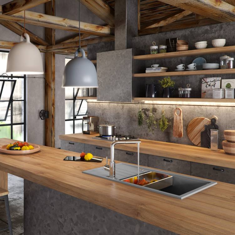 Современные тенденции в интерьере кухни: 110+ идей дизайна