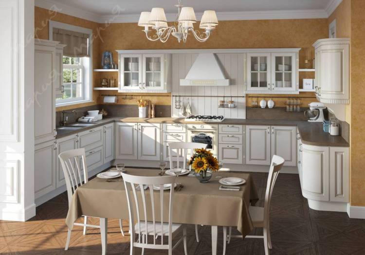 Кухня Nicolle в неоклассическом стиле − Кухонные гарнитуры