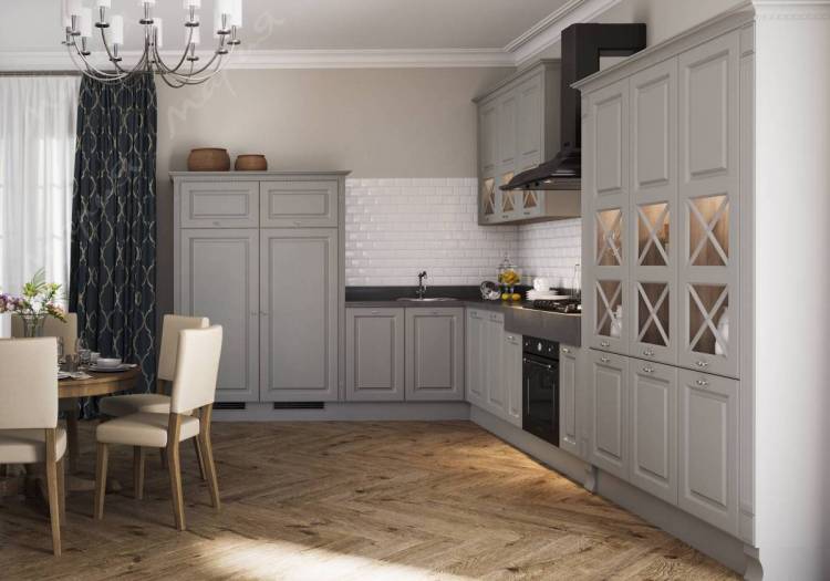 Кухня Nicolle в неоклассическом стиле − Кухонные гарнитуры в Королев