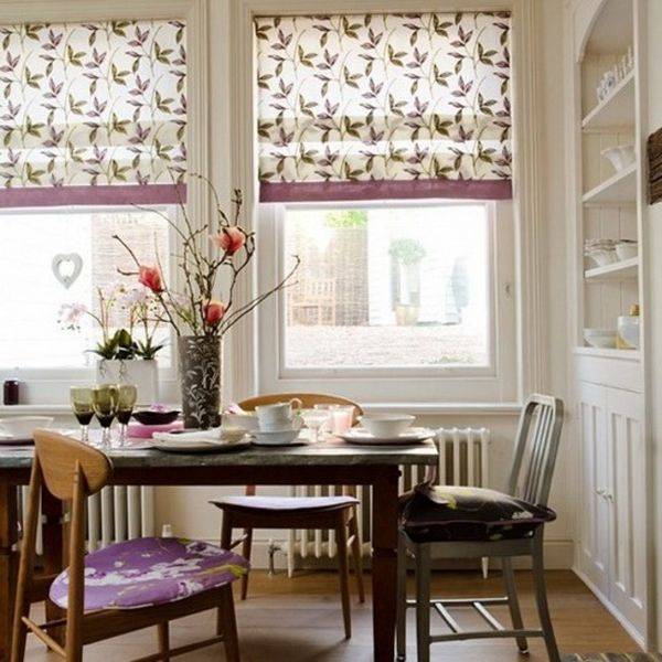 Как выбрать красивые шторы на кухню