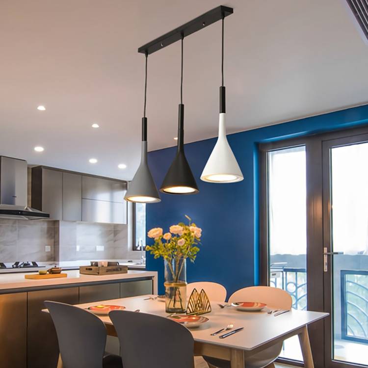 Современные светодиодные подвесные светильники в скандинавском стиле, лампы для кухни, спальни, прикроватной тумбочки, современная лампа для каф