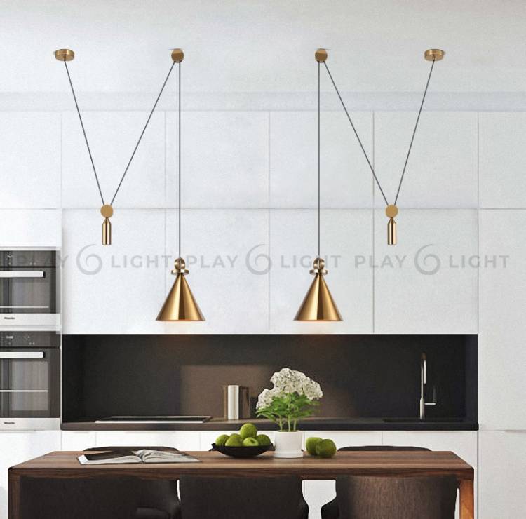 Дизайнерские светильники для кухни: 95 фото в интерьере