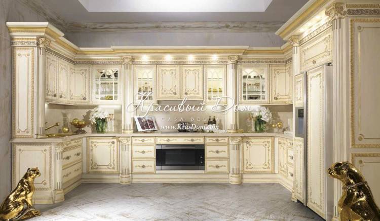 Кухонный гарнитур в классическом стиле: 101+ идей дизайна