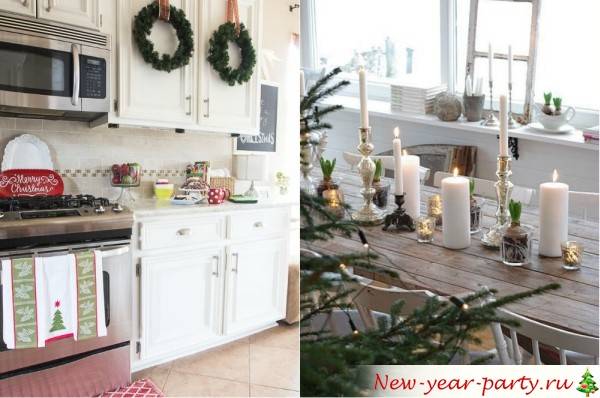 Как украсить кухню к Новому году?