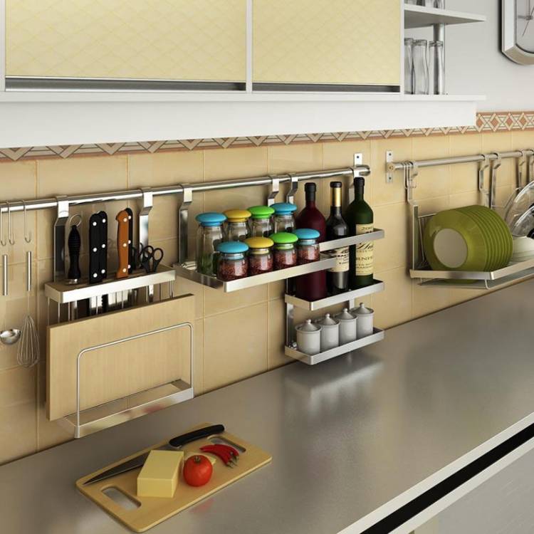 Кухонные рейлинги: 90+ идей стильного дизайна