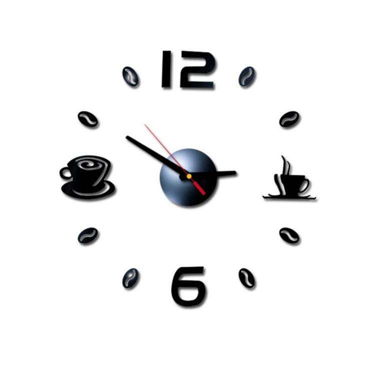 Цифровые настенные часы Наклейка Современный дизайн Часы DIY Часы Настенные кухонные часы Гостиная Домашний декор Diy Гостиная Кварцевый Needl