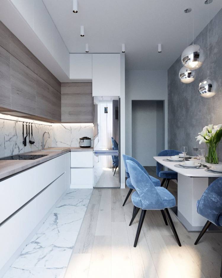 Дизайн светлой кухни: 141+ идей стильного дизайна