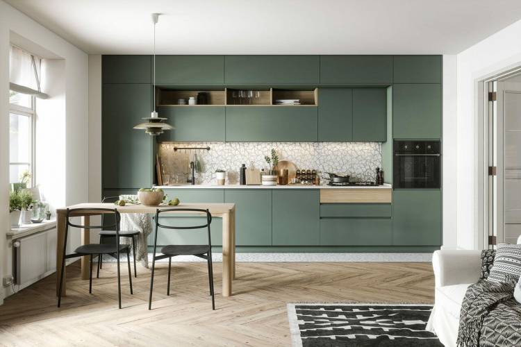 Мятная кухня: 146+ идей стильного дизайна