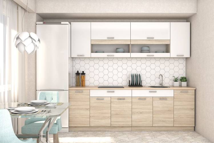 Кухня белый глянец: 112+ идей стильного дизайна