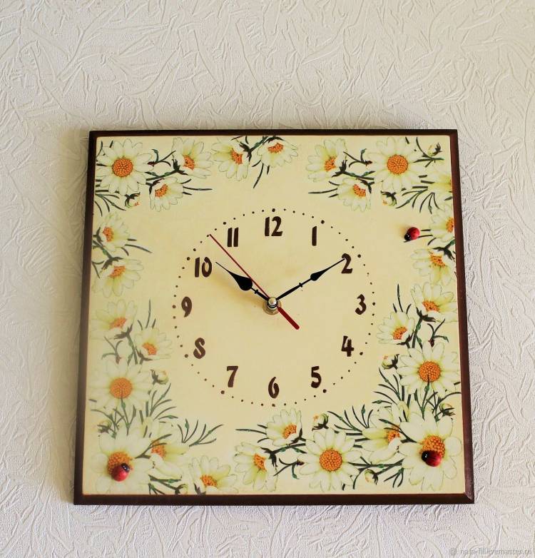 Часы на кухню Настенные часы в интернет