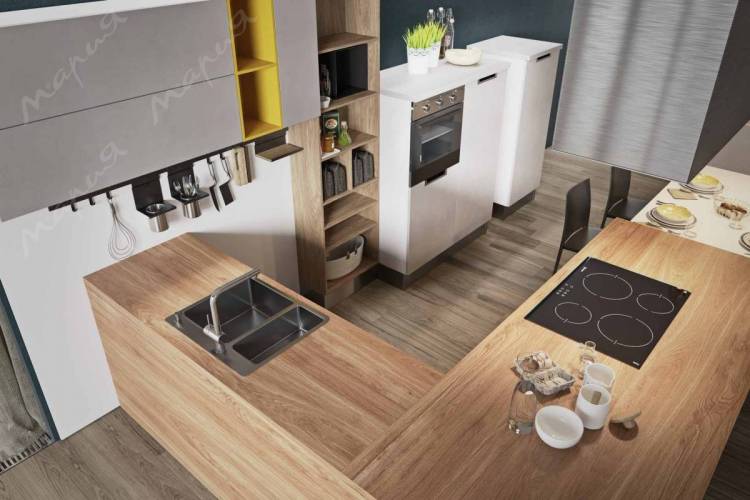 Кухня Spark в современном стиле − Кухонные гарнитуры