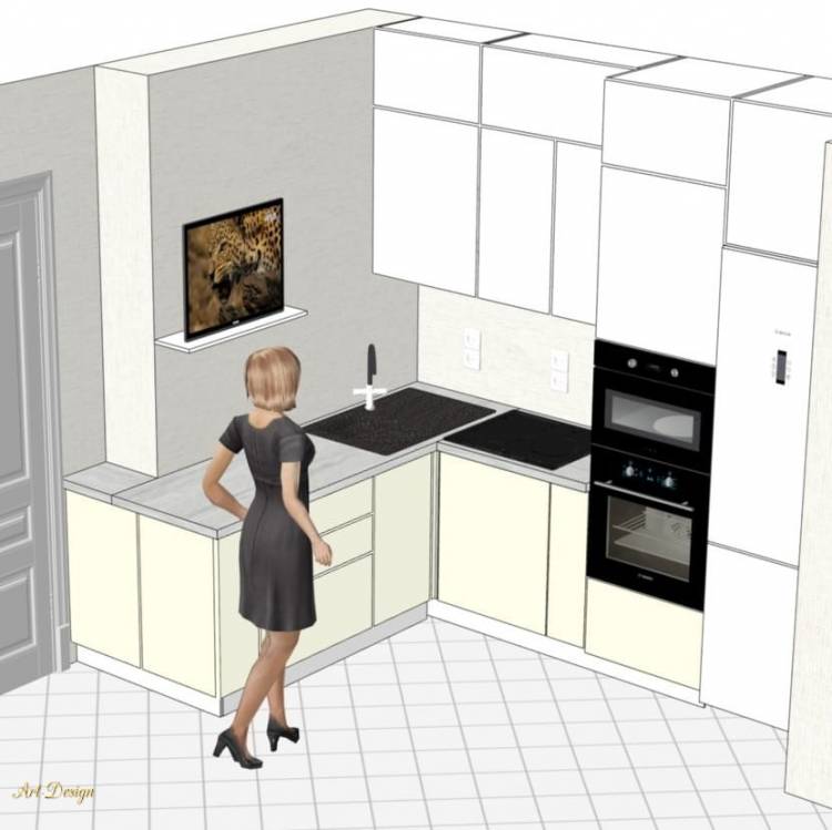 Разработка чертежей кухонной мебели на заказ в Санкт-Петербург