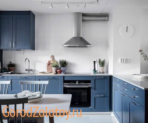 Дизайн фото интерьера кухни в скандинавском стиле