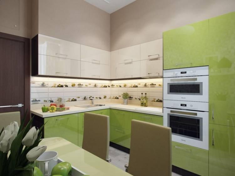 Оливковая кухня: 87+ идей стильного дизайна