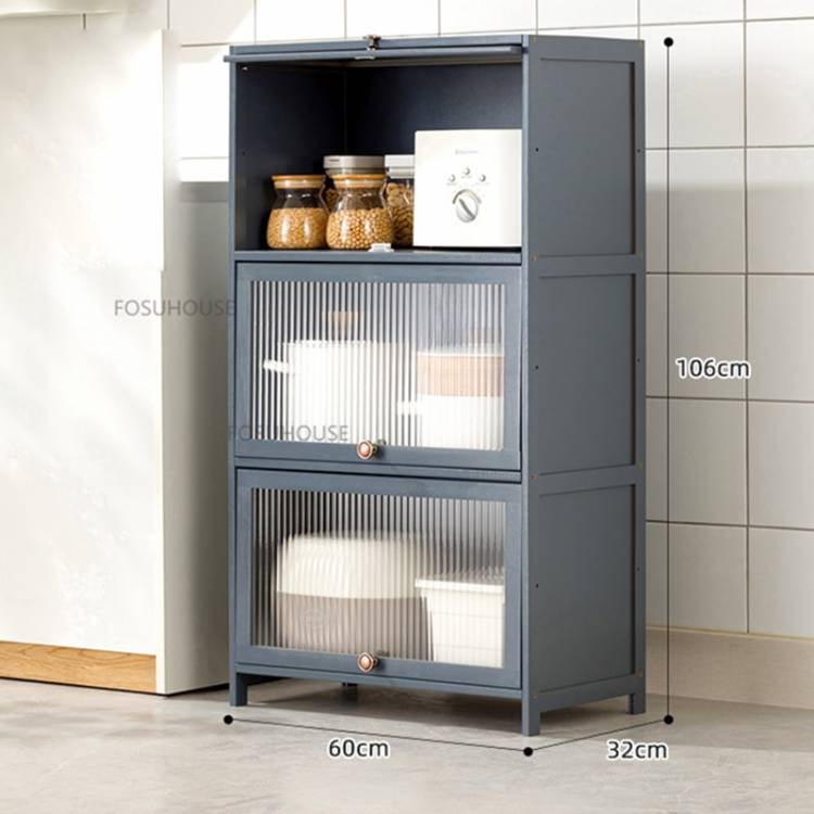 Современный акриловый кухонный шкаф для кухни, шкафы для мебели, креативный дизайн, Домашний напольный шкаф большой емкости
