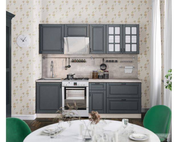 Серый кухонный гарнитур: 169+ идей стильного дизайна