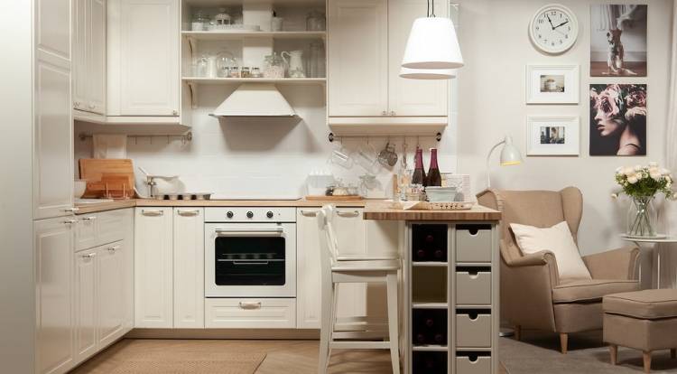 Дизайн товаров из ИКЕА для оформления маленькой кухни, как у скандинавов