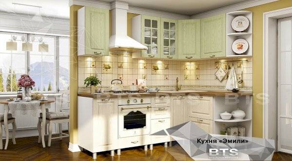 Модульная кухня Эмили (БТС) с доставкой по Оренбургу по выгодной цене в интернет-магазине orenburgskiy-dommebeli