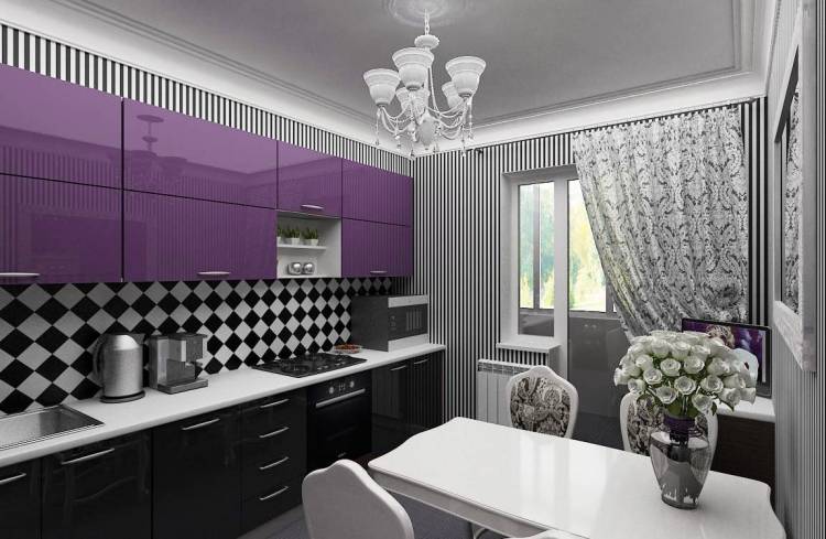 Фиолетовая Кухня