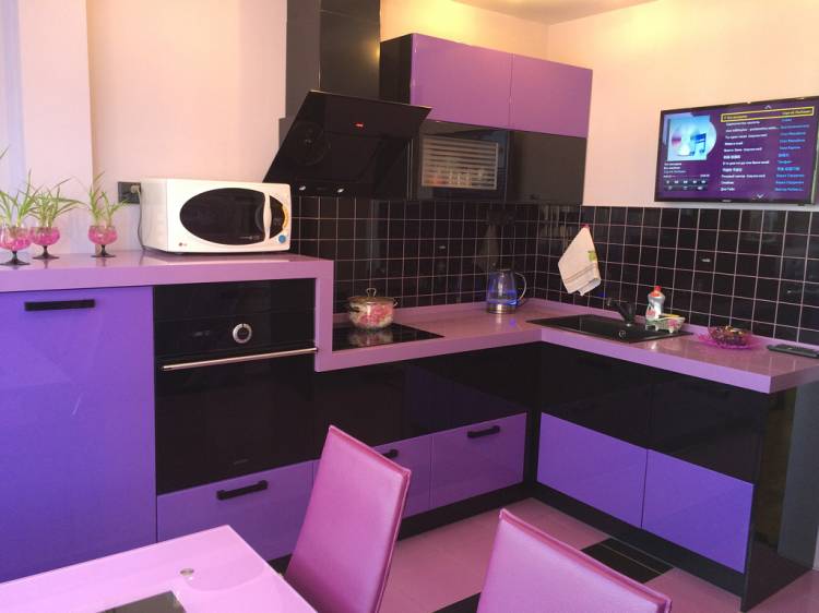 Фиолетовый цвет на кух