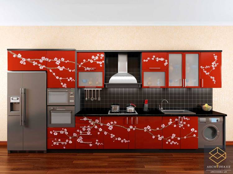 Кухня в стиле сакур