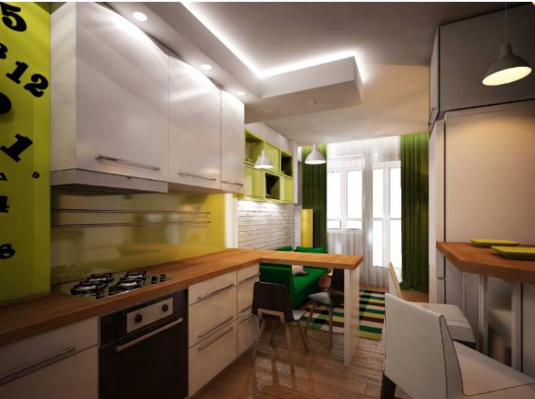 Интерьер квадратной кухни с окном: 81+ идей дизайна