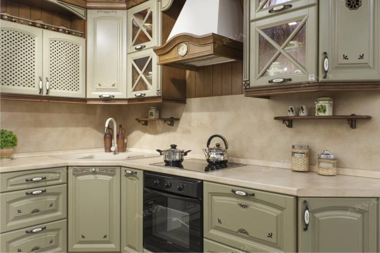 Кухня оливкового цвета кухня в стиле прованс деревянная кухня в стиле прованс