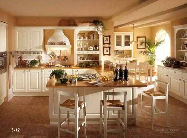 Кухня в итальянском стиле
