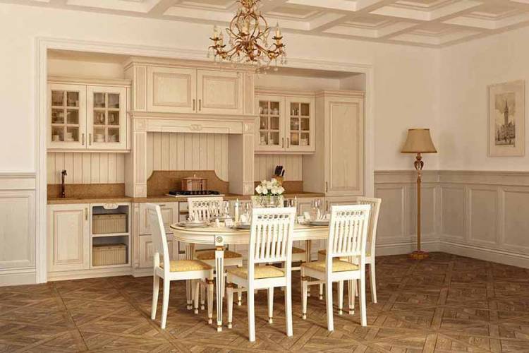 Смотрите в нашем каталоге кухонной мебели Итальянские прямые и угловые кухни из массива в Петрозаводск
