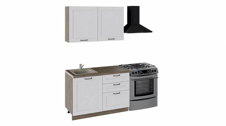 Кухонный гарнитур стандартный набор Одри Одри Белый софт в Тюмени в интернет-магазине Эксперто-Мебели