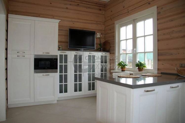 Белая кухня в интерьере (фото)