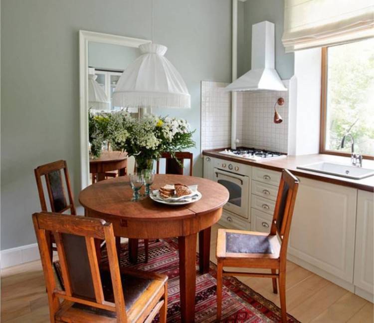 Зеленый цвет стен на кухне: 67 фото дизайна