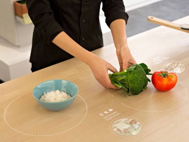 Умный» кухонный стол Ikea поможет в приготовлении пищи
