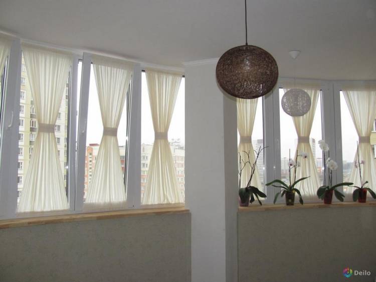 Шторы новые витражные на балкон или кухню в Краснодар