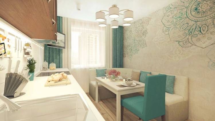 Бежевый диван на кухне: 103+ идей стильного дизайна